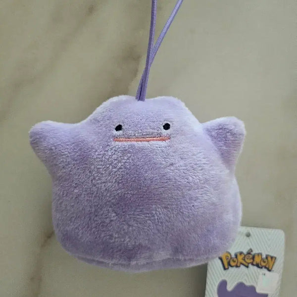 [BUNJANG] Pokemon Ditto Plush Keychain / (새상품) 포켓몬 스퀴시 메타몽 인형 키링