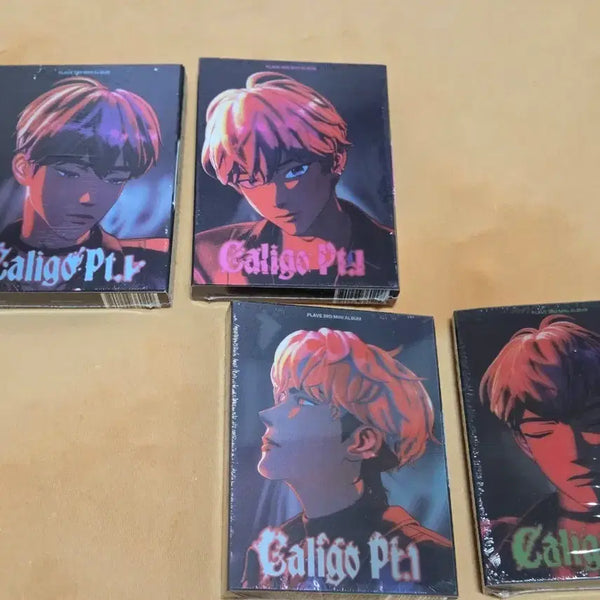 [BUNJANG] PLAVE Caligo Vol. 1 Album Bundle Set / 플레이브 칼리고1 앨범4장 원가이하양도 일괄