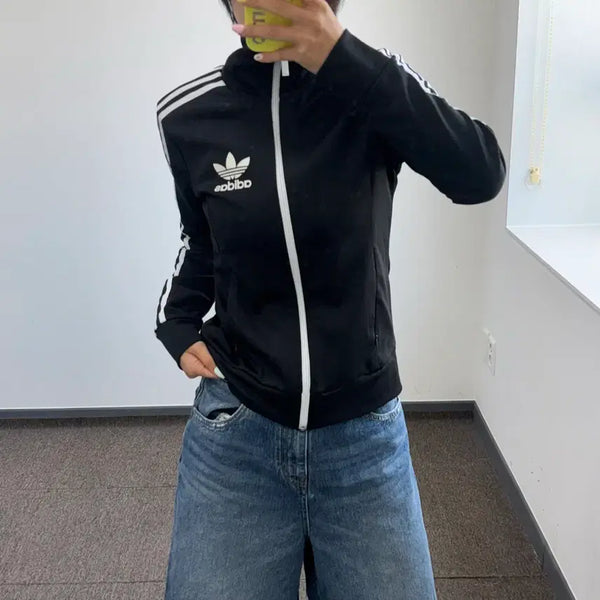 [BUNJANG] Adidas Europa Black Track Jacket / Adidas 아디다스 유로파 블랙 져지