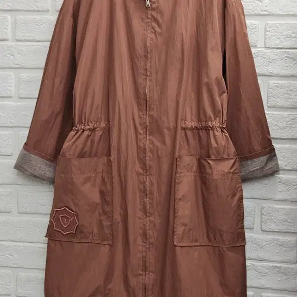[BUNJANG] PAT Brown Long Jacket Size 100 / A4961  PAT 브라운 롱쟈켓 100