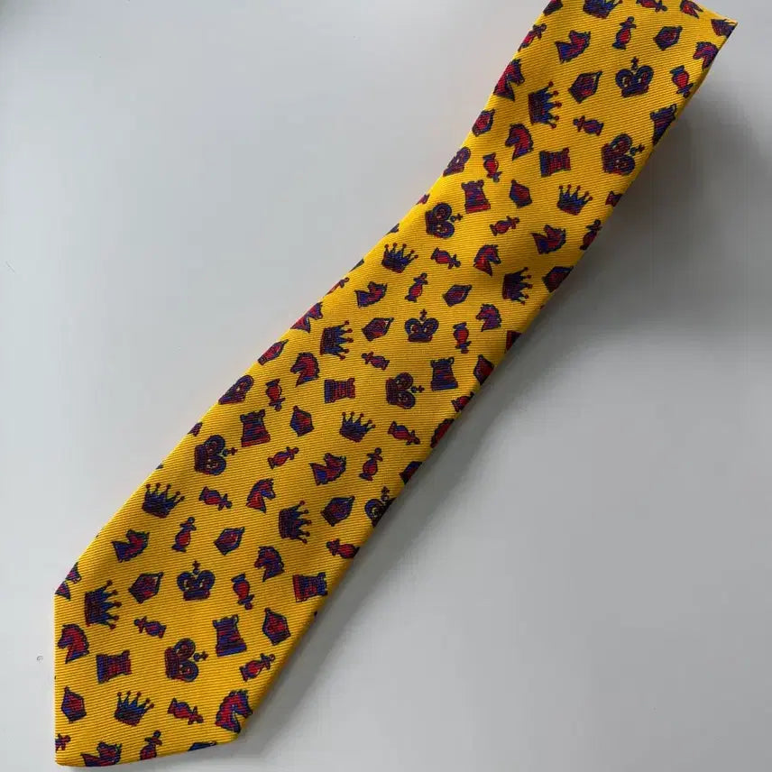 [BUNJANG] DUCHAMP Silk Necktie 8cm / 뒤샹 (DUCHAMP) 실크 넥타이 8cm