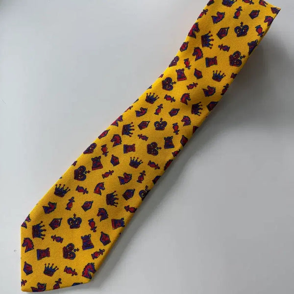 [BUNJANG] DUCHAMP Silk Necktie 8cm / 뒤샹 (DUCHAMP) 실크 넥타이 8cm
