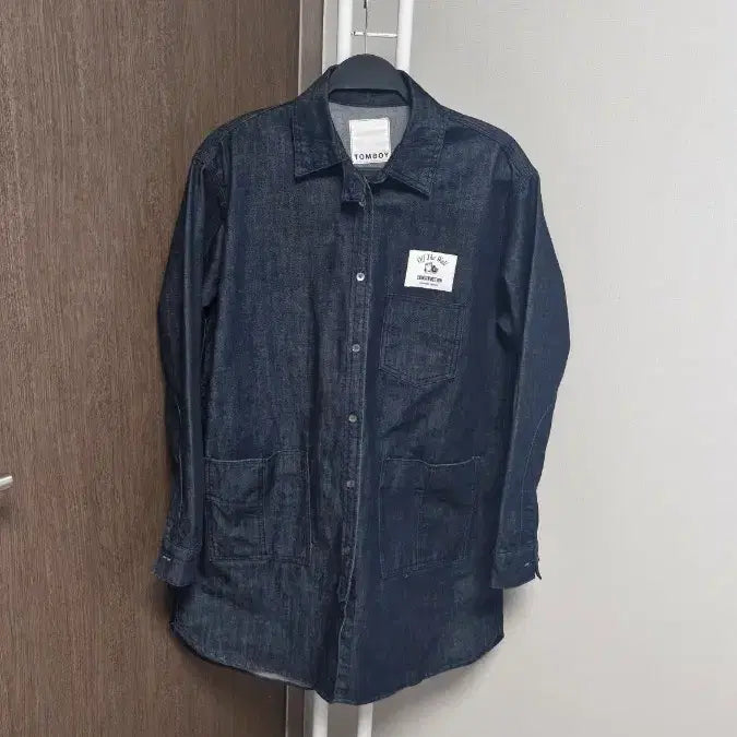 [BUNJANG] Studio Tomboy Denim Shirt Jacket / 스튜디오톰보이(신체무관) 데님셔츠형진청쟈켓