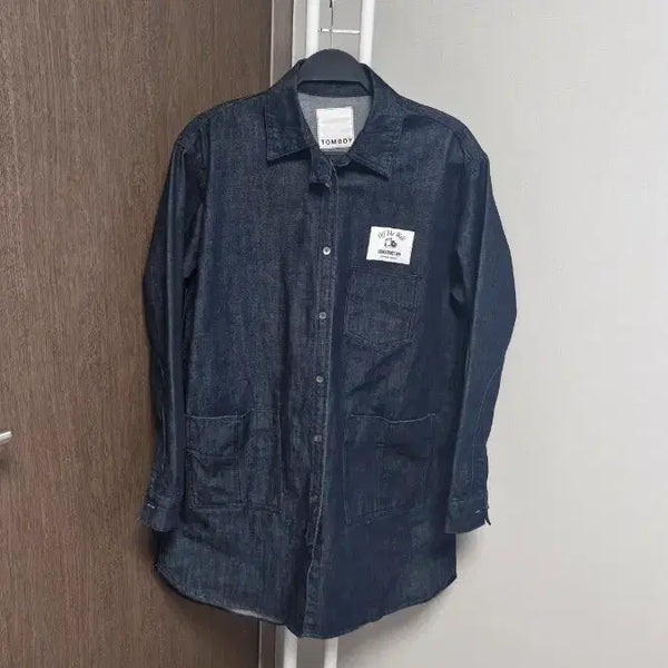 [BUNJANG] Studio Tomboy Denim Shirt Jacket / 스튜디오톰보이(신체무관) 데님셔츠형진청쟈켓