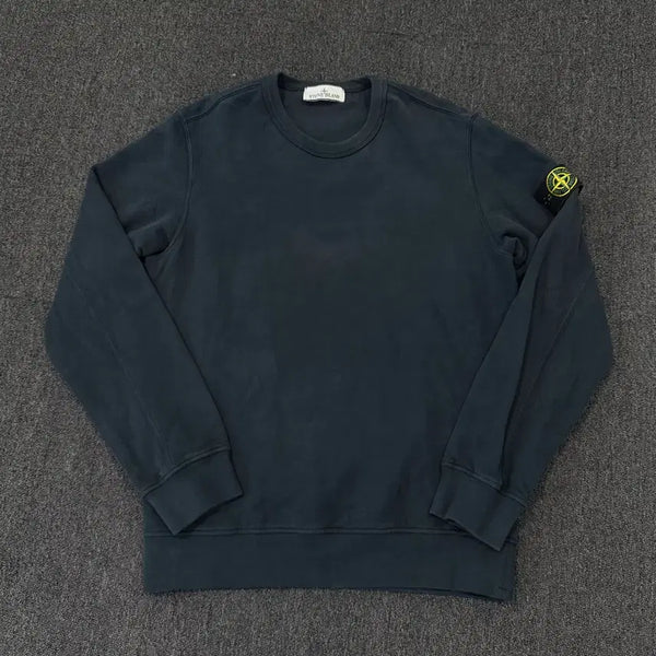 [BUNJANG] Stone Island Badge Sweatshirt / 스톤아일랜드 와펜 맨투맨