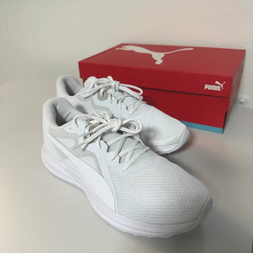 [BUNJANG] Puma Running Shoes White Size 285 / 푸마 러닝화 운동화 285 새상품