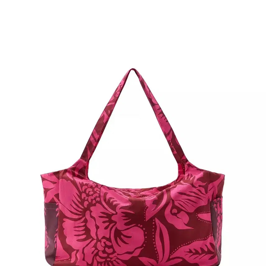 [BUNJANG] ZARA Flower Print Maxi Bag / 자라 플라워 프린트 맥시 백