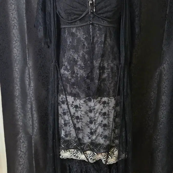 [BUNJANG] Yuto Vintage Black Oriental Gothic Set / (66) 유토 빈티지 블랙 오리엔탈 고딕 세트