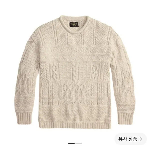 [BUNJANG] RRL Cable Knit Roll Neck Sweater Large / rrl 케이 니트 롤 넥 스웨터 라지사이즈 새상품
