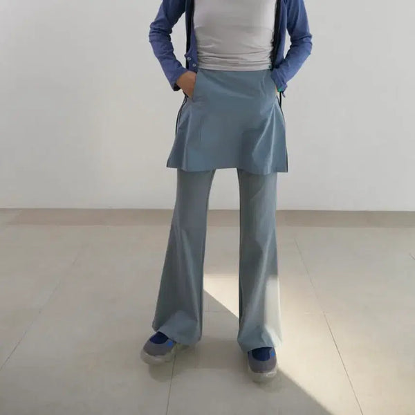 [BUNJANG] No Contents A-Line Skirt Pants / 노컨텐츠 a line skirt pants