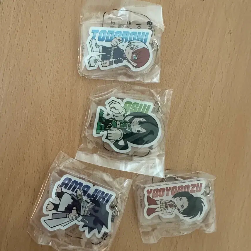 [BUNJANG] My Hero Academia Acrylic Keychain Bundle Set / 나의 히어로 아카데미아 아크릴 키링