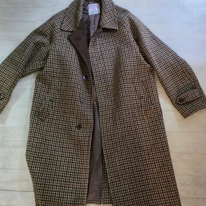 [BUNJANG] Zero Lounge Harris Tweed Coat 105 / 제로라운지 해리스트위드 코트 105