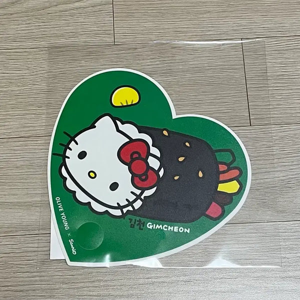 [BUNJANG] Olive Young Sanrio Hello Kitty Fan / 올리브영 키티부채(김천김밥)