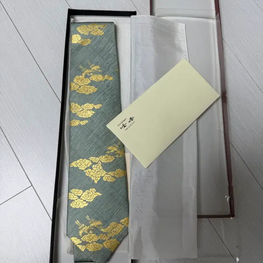 [BUNJANG] 24K Gold Tie (New) / 순금 24K 골드 넥타이 (새상품)