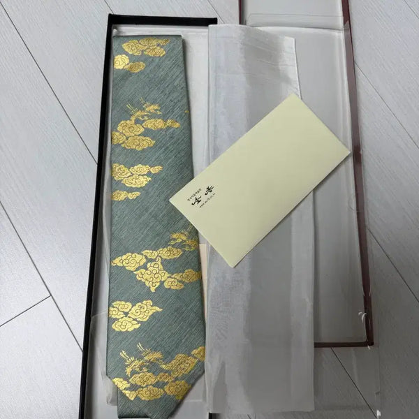 [BUNJANG] 24K Gold Tie (New) / 순금 24K 골드 넥타이 (새상품)