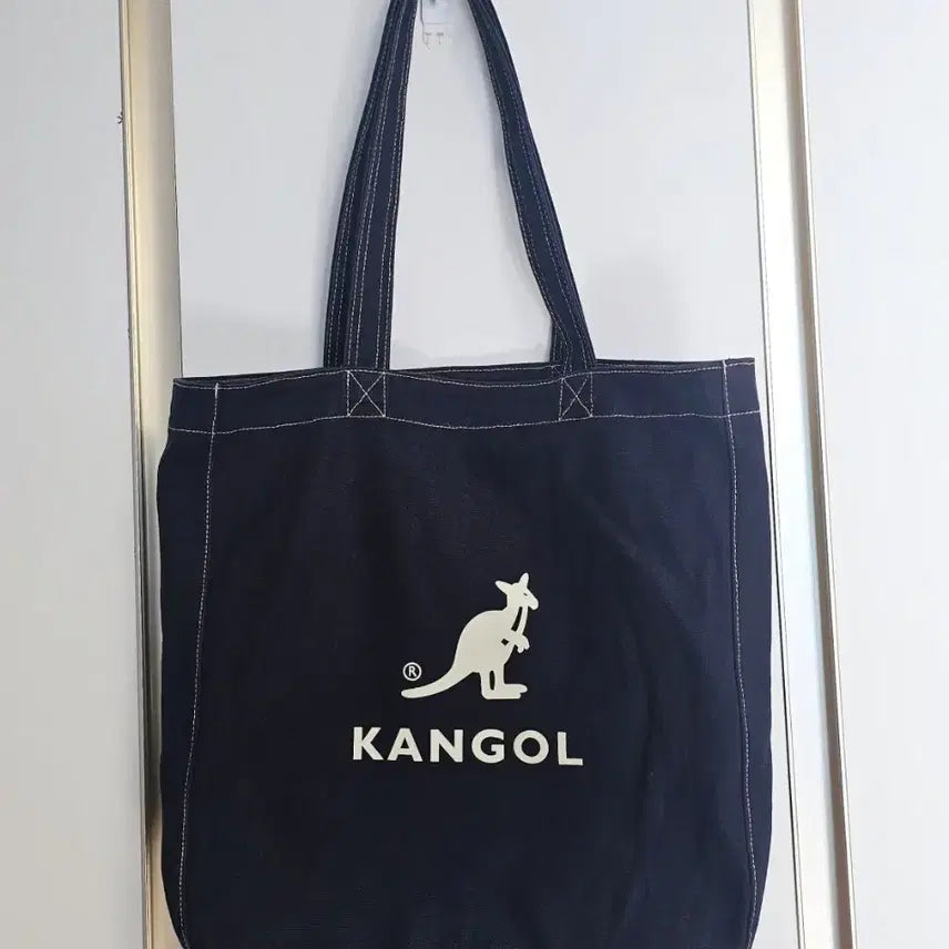 [BUNJANG] Kangol Navy Tote Bag / 캉골 토트백 네이비