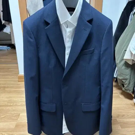 [BUNJANG] Bostro (Parkland) Navy Summer Suit Set / 보스트로(파크랜드) 네이비 여름 정장 세트(95~100 사이즈)