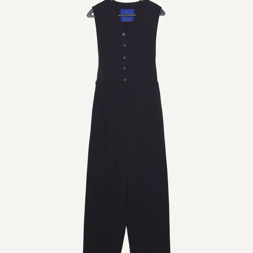 [BUNJANG] THEILMA Black Jumpsuit / 더일마 THEILMA 검정 점프수트 F_A959