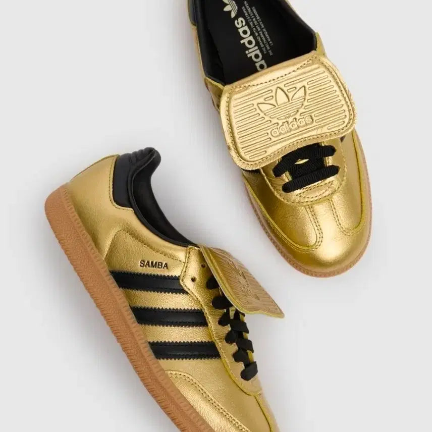 [BUNJANG] Adidas Samba LT Gold Sneakers / 아다다스 삼바 LT골드