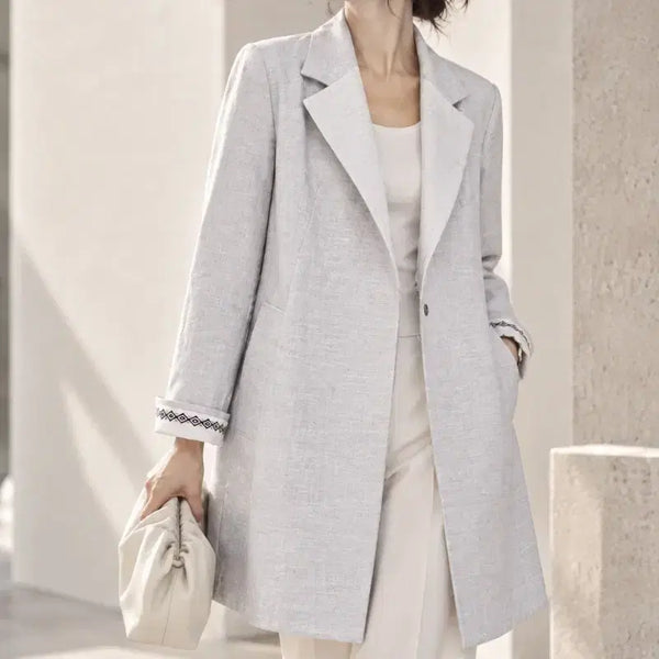 [BUNJANG] It MICHAA Long Jacket Outerwear Size 55 / 잇미샤 롱자켓