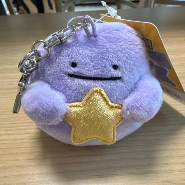 [BUNJANG] Pokemon Metamon Bag Charm 8cm / 포켓몬스터 스타 가방걸이 8cm 메타몽