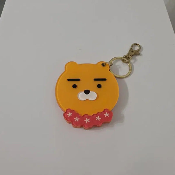 [BUNJANG] Kakao Friends Ryan Mirror Keyring / 카카오프렌즈 라이언 거울 키링 판매