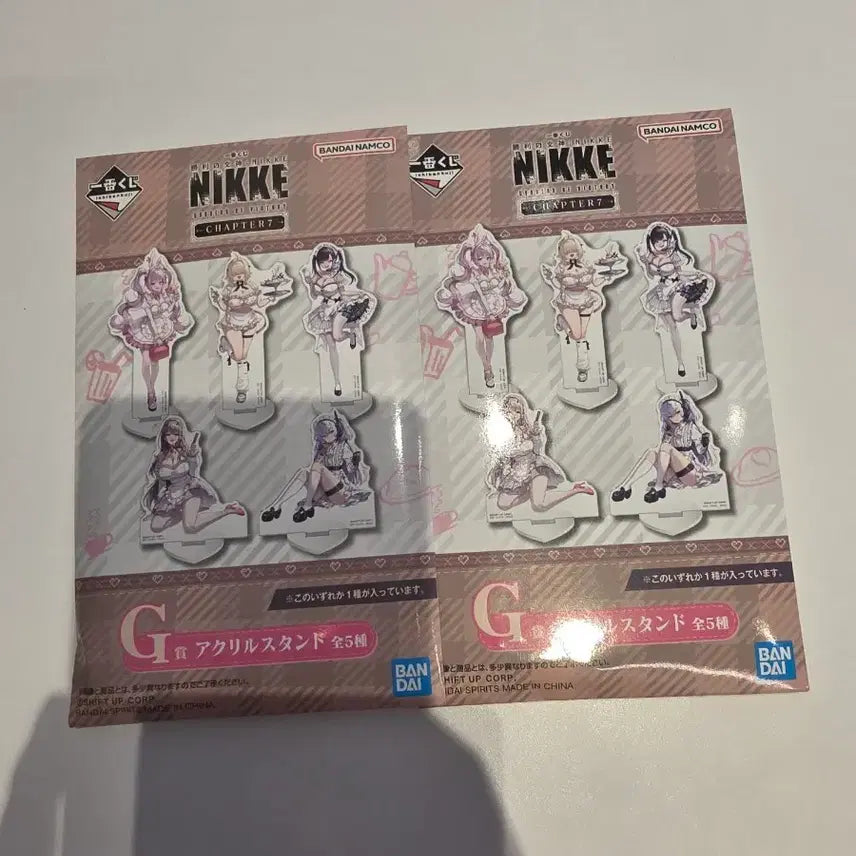 [BUNJANG] Nier: Automata Acrylic Stand Bundle Set (Sealed) / 미택포)승리의 여신 니케 미개봉 일괄