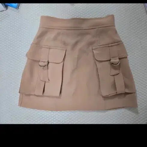 [BUNJANG] LB Beige Mini Cargo Skirt / LB 미니스커트