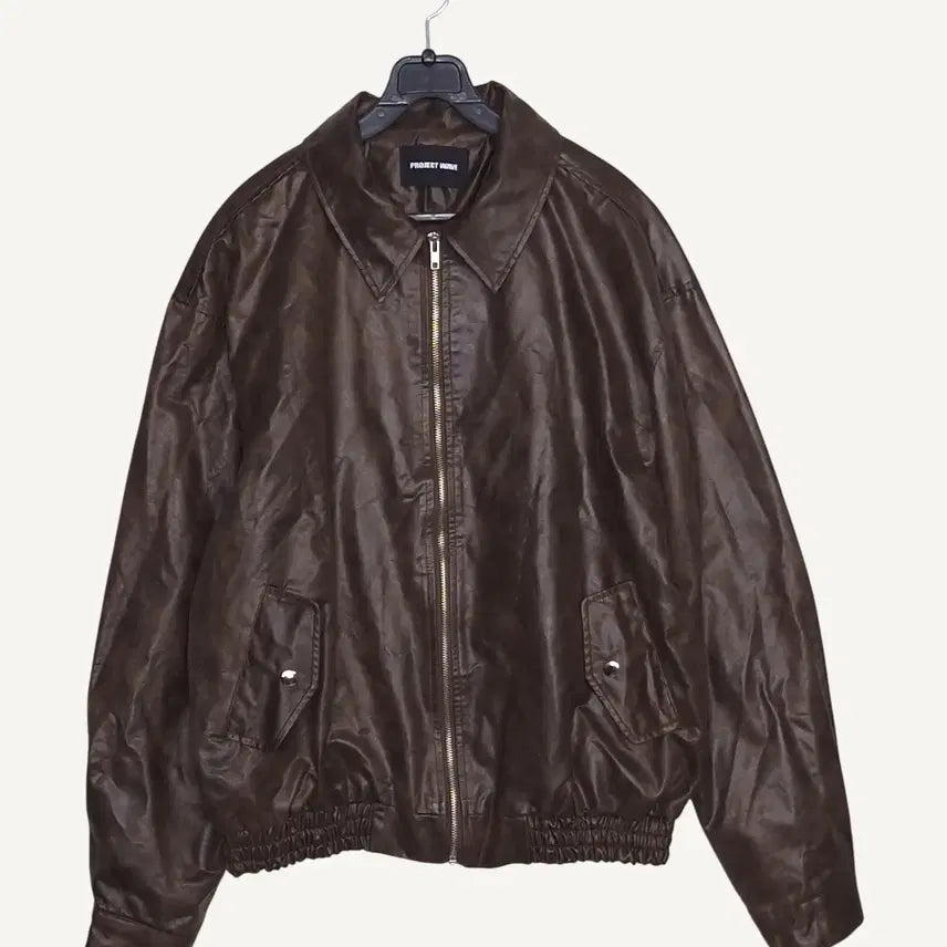 [BUNJANG] Project Wave Brown Jumper A968 / 프로젝트 웨이브 PROJECT WAVE 갈색 점퍼_A968