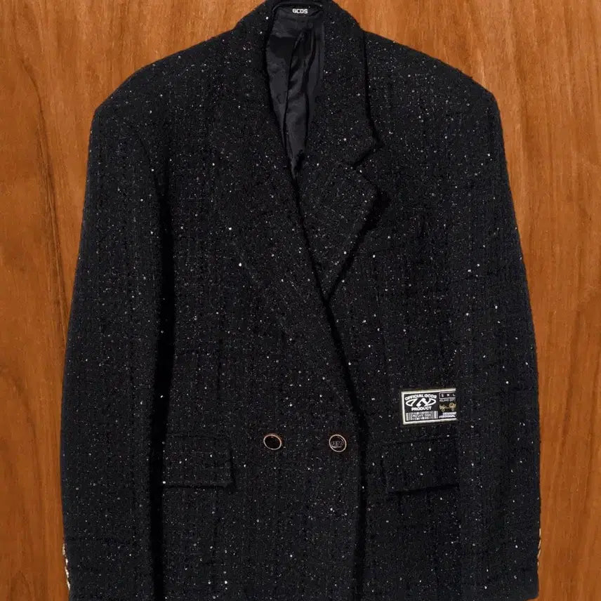 [BUNJANG] GCDS Double Breasted Tweed Jacket / GCDS 더블 브레스티드 트위드 자켓