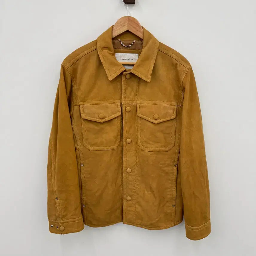 [BUNJANG] Customellow Genuine Leather Jacket / 커스텀멜로우 양가죽 자켓