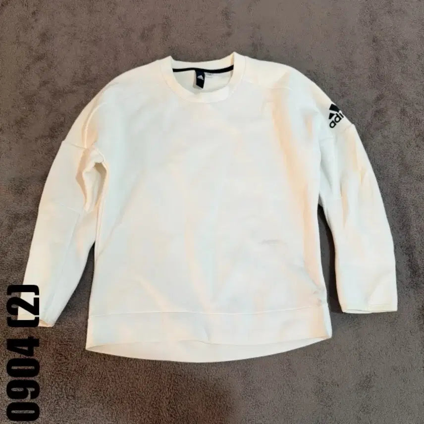 [BUNJANG] Adidas Ivory Sweatshirt / 아디다스 아이보리 맨투맨