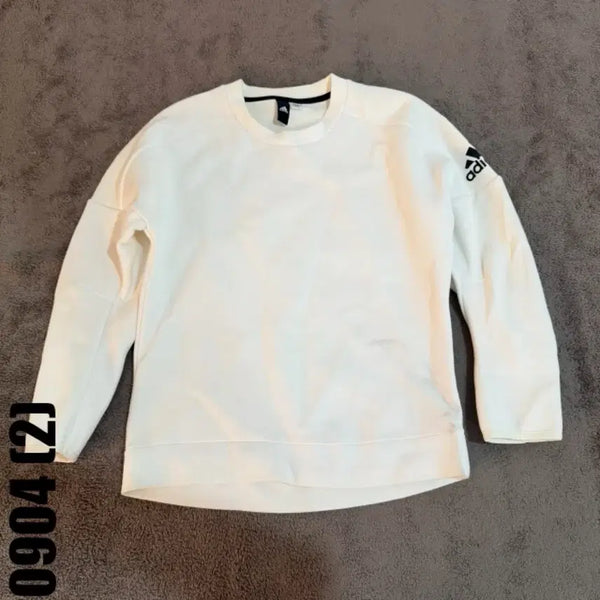 [BUNJANG] Adidas Ivory Sweatshirt / 아디다스 아이보리 맨투맨