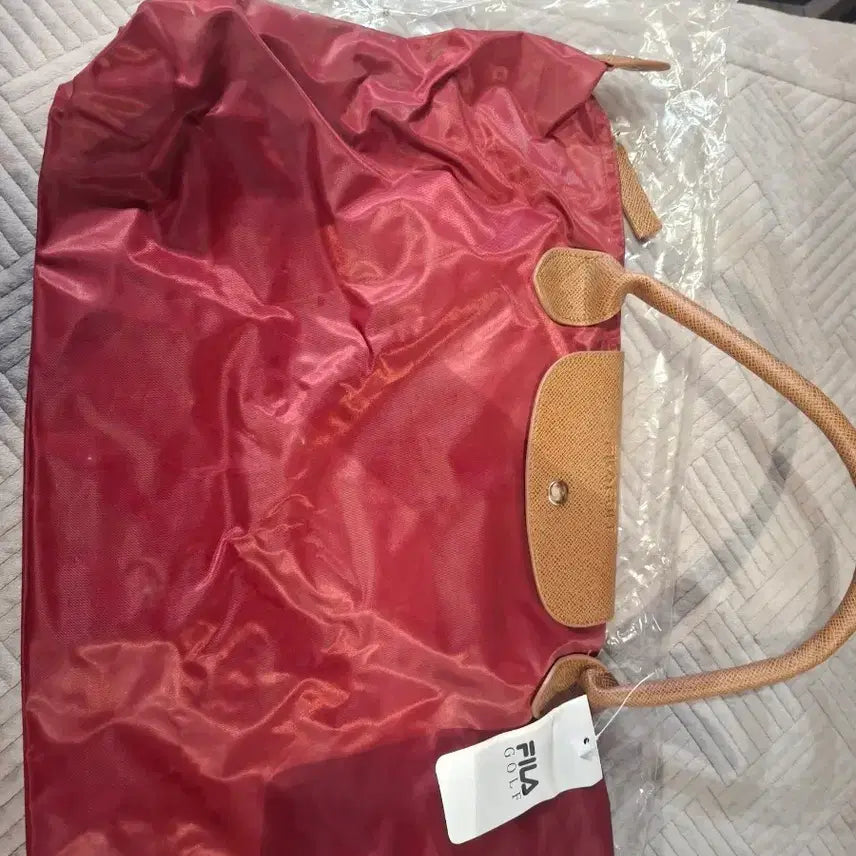 [BUNJANG] Fila Golf Shoulder Bag Red / 휠라 골프 숄더백 레드