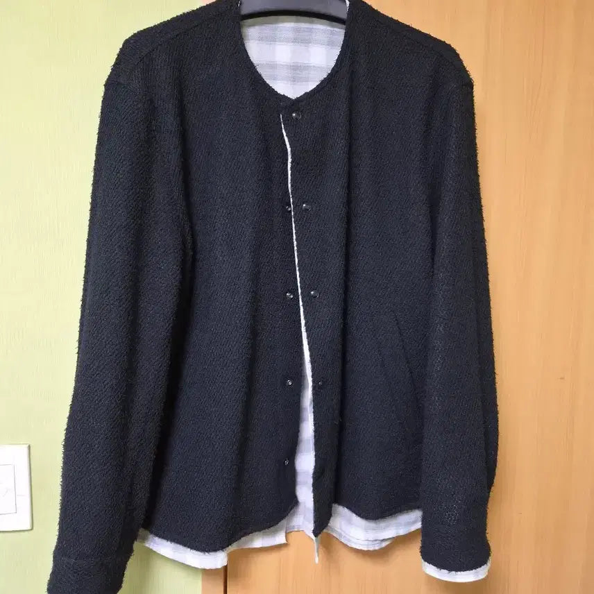 [BUNJANG] Solid Homme Black Cardigan / 26ss 46) 솔리드옴므 블랙 가디건