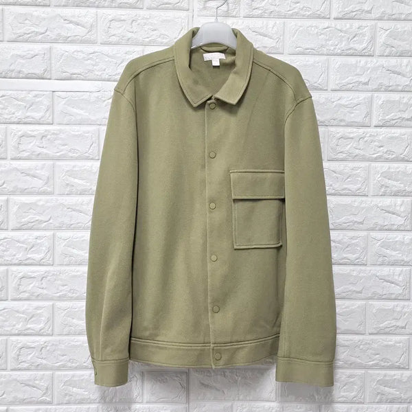 [BUNJANG] COS Light Green Cotton Jacket / M 코스 COS 라이트그린 면 자켓 E989
