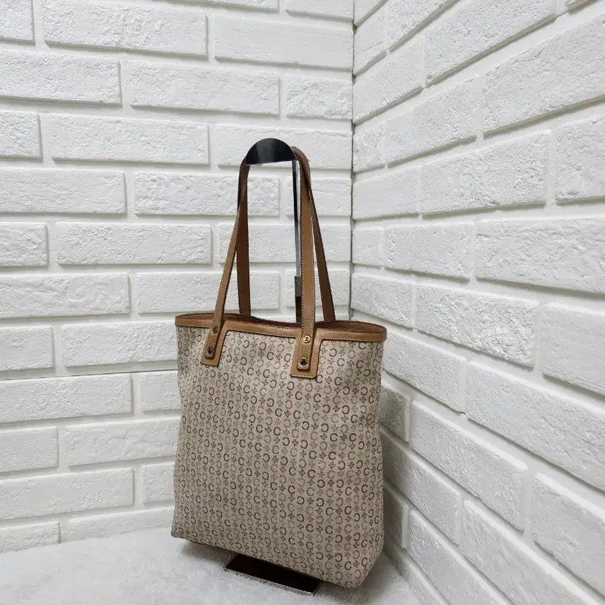 [BUNJANG] Celine Macadam Shoulder Bag Beige / [정품] 셀린느 마카담 베이지 숄더백