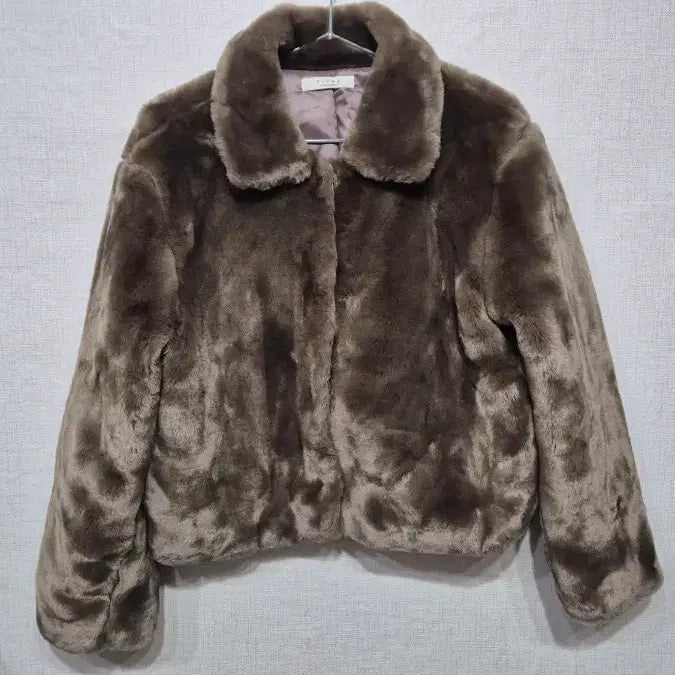 [BUNJANG] VIVAZ Crop Fur Jacket / VIVAZ크롭 퍼 자켓