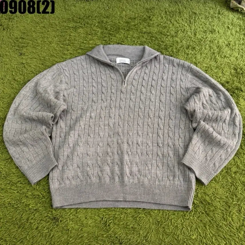 [BUNJANG] Le Mein Second Knit Zip-Up L / 르메인세컨드 니트 집업 L 0908