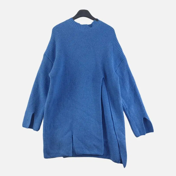 [BUNJANG] Women's Free Size Knit Sweater / 블루 여자 FREE 니트 O3438