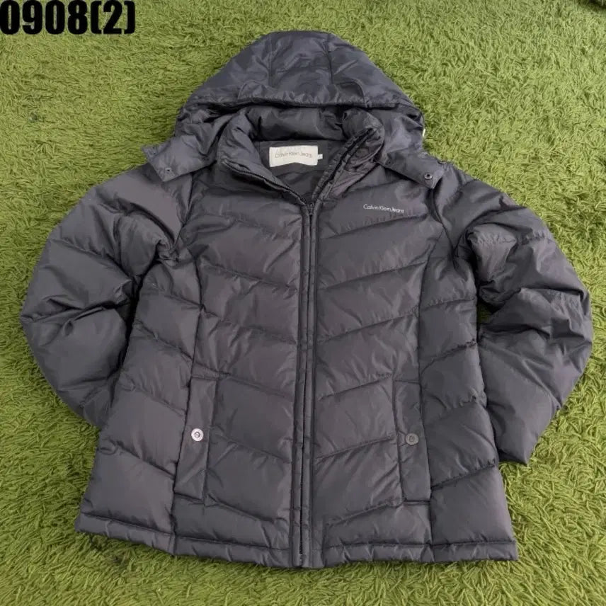 [BUNJANG] Calvin Klein Jeans Padded Jacket Black S / 캘빈클라인진스 패딩 자켓 블랙 s 0908