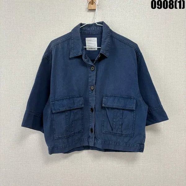 [BUNJANG] Tomboy Denim Shirt / 톰보이 데님 셔츠 80-90-160