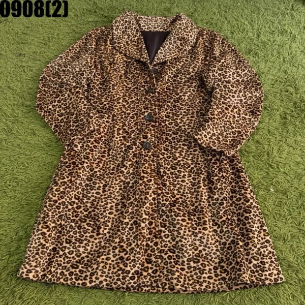 [BUNJANG] Leopard Print Coat S / 호피무늬 코트 s 0908