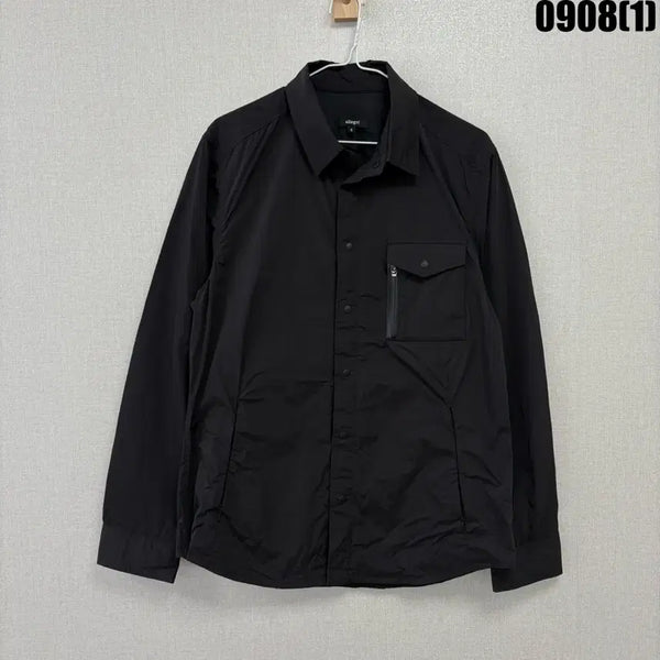 [BUNJANG] Allegri Black Windbreaker Jacket S / 알레그리 블랙 바람막이 자켓 s