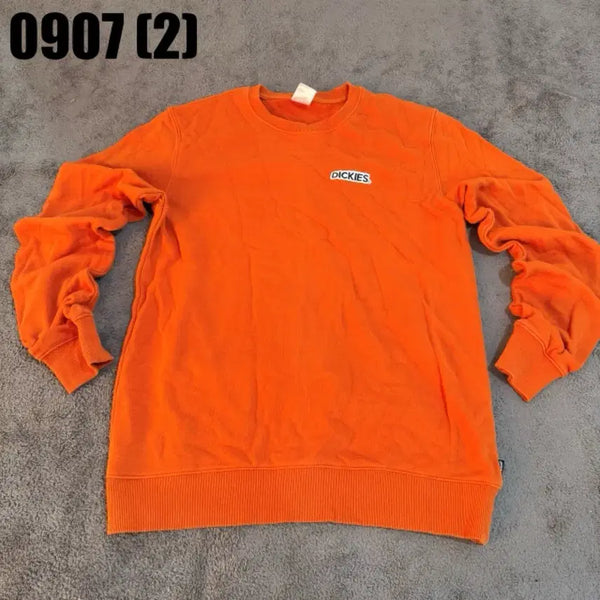 [BUNJANG] Dickies Sweatshirt Orange / 디키즈 맨투맨 오렌지색