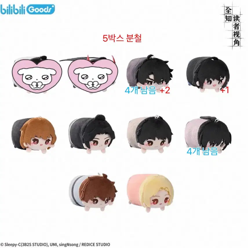 [BUNJANG] Omniscient Reader's Viewpoint Shanghai Tsum Tsum Split Set / 분철) 전독시 전지적 독자 시점 상하이 쯔무쯔무
