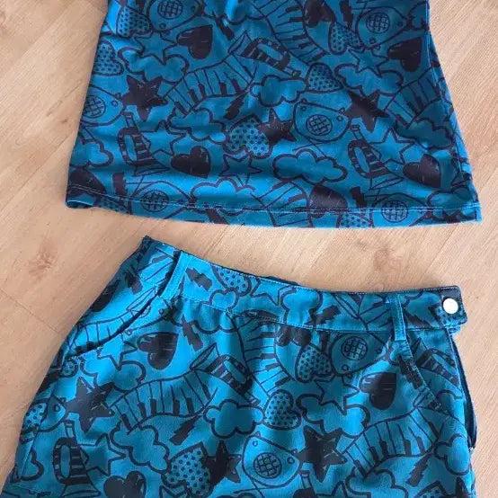 [BUNJANG] Castelbajac Two-Piece Golf Outfit / 골프