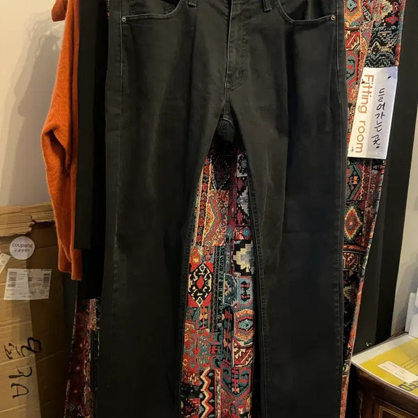 [BUNJANG] Levi's 541 Black Cotton Pants W34 / 리바이스 541 블랙 코튼팬츠 w34
