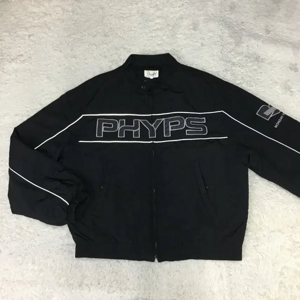 [BUNJANG] Physical Education Racer Padded Jacket II08 / 피지컬에듀케이션 레이서 패디드 자켓 II08