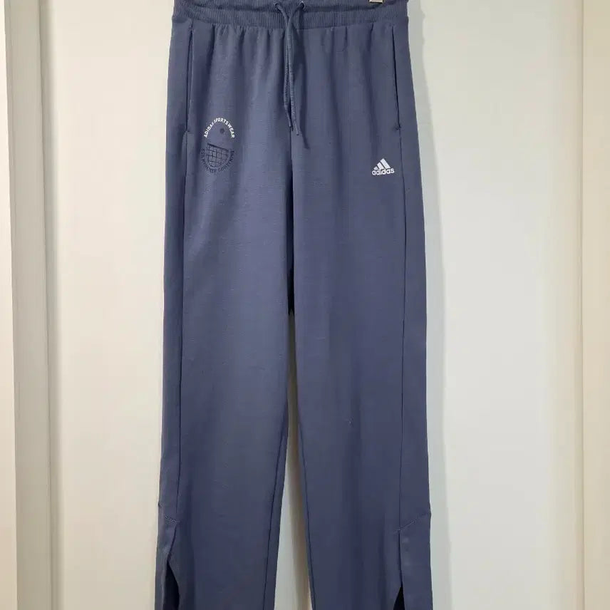 [BUNJANG] Adidas Training Pants Blue Split Detail / 아디다스 트레이닝 팬츠 블루 스플릿 디테일